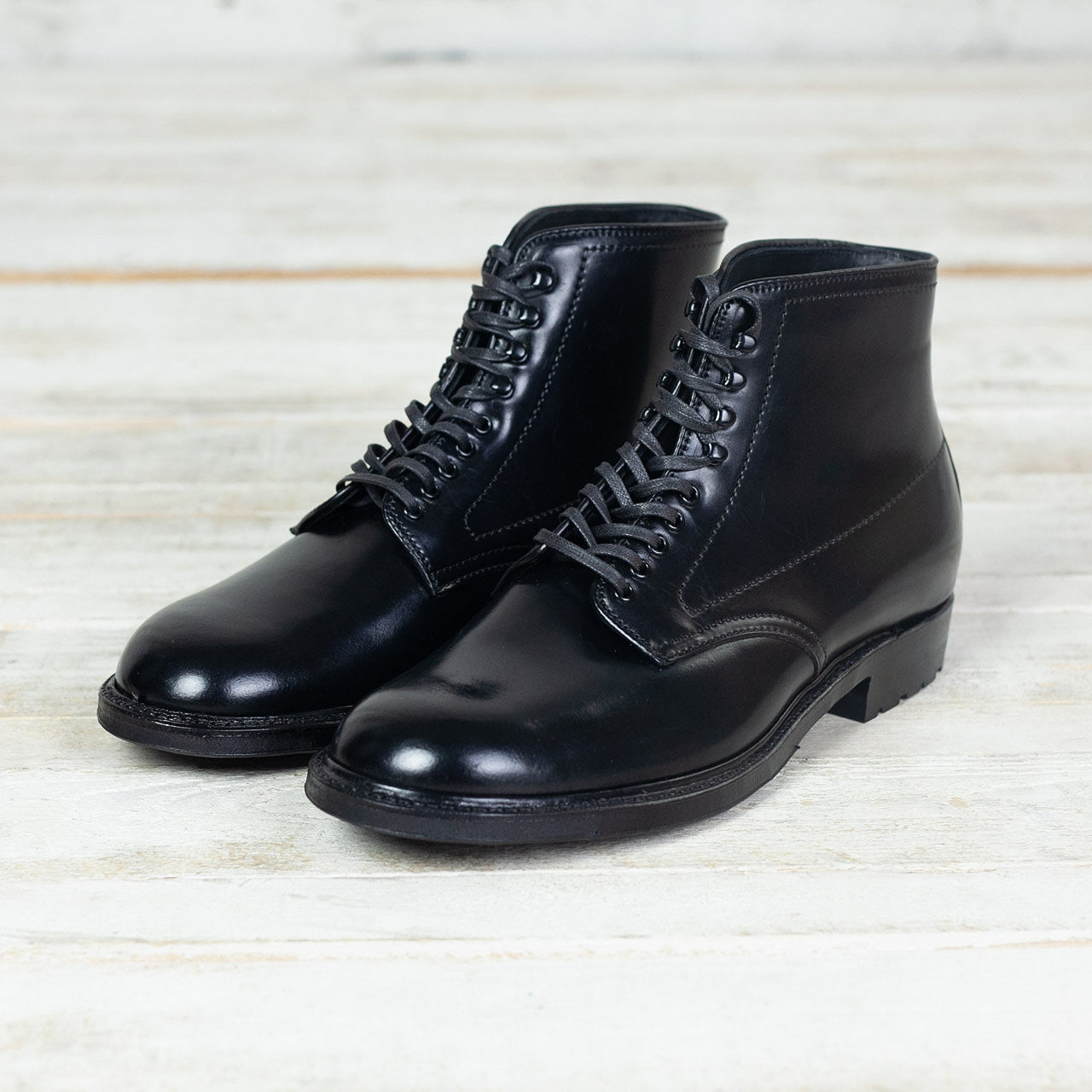 Alden boots black on sale