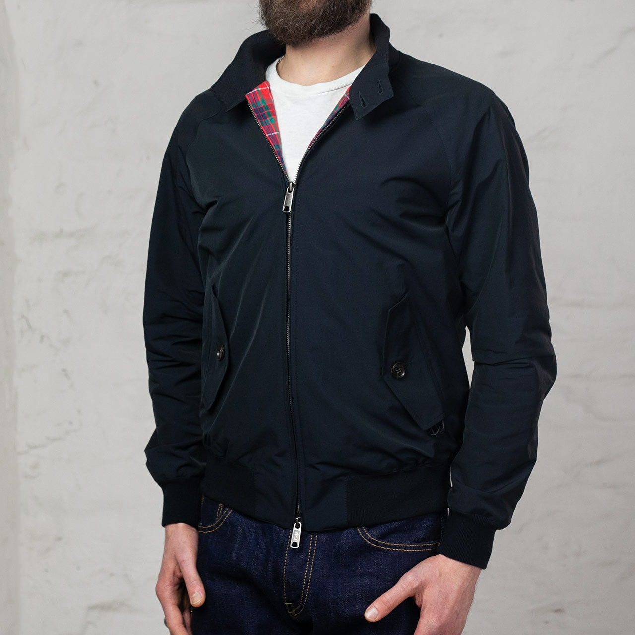 Baracuta g9 dark navy best sale