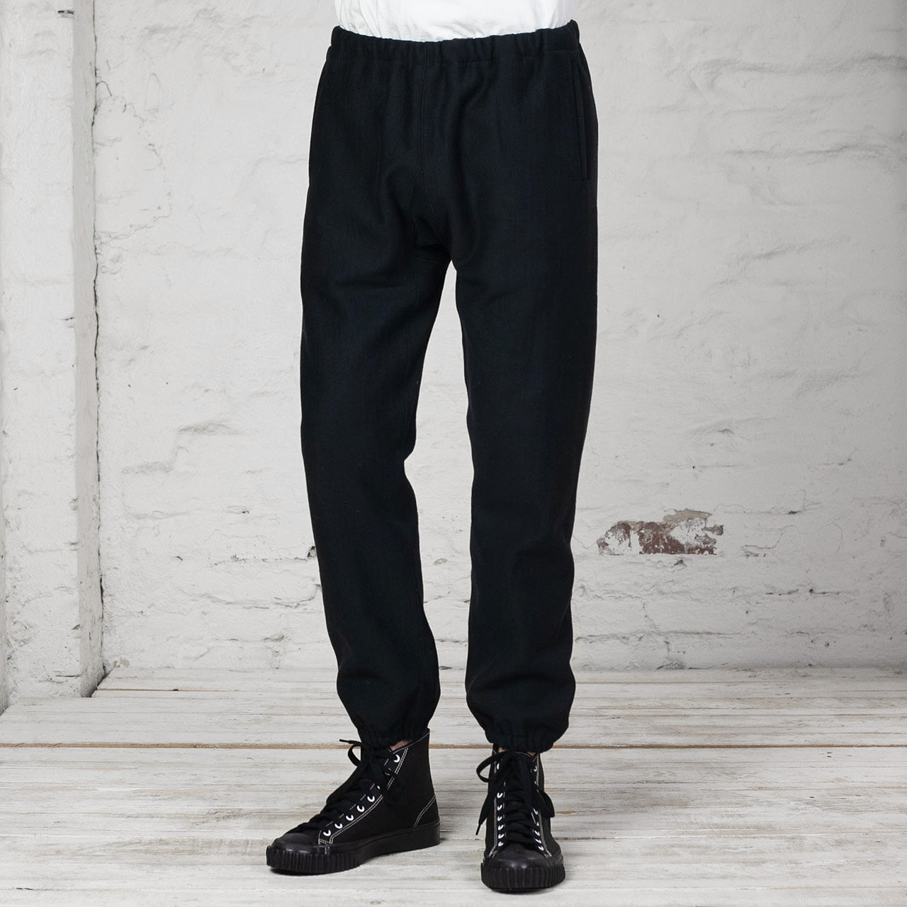 Black sweat joggers online