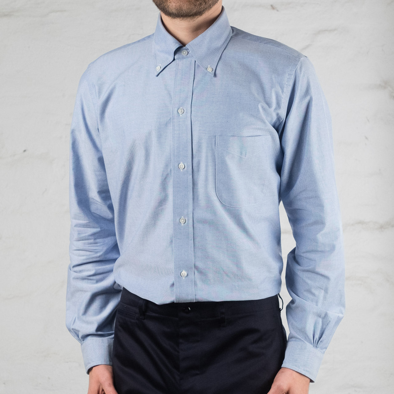 BD Shirt Ideal Oxford Light Blue