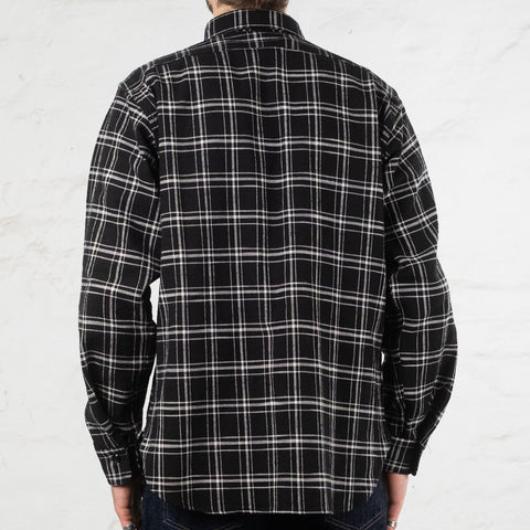 Big Yank 1942 Shirt Plaid Flannel Black