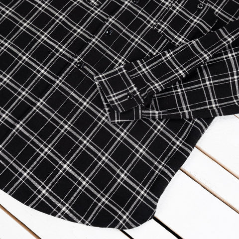 Big Yank 1942 Shirt Plaid Flannel Black