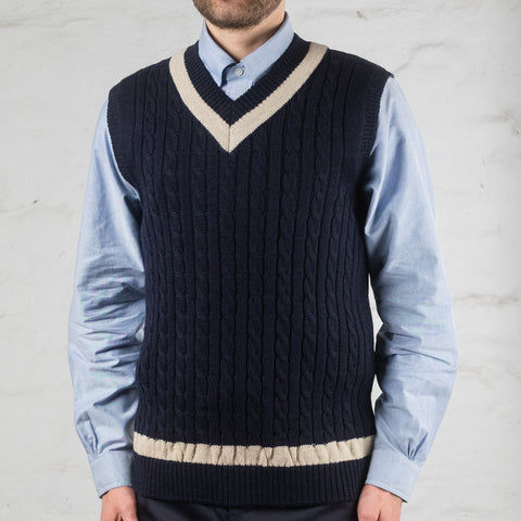 Cricket Vest Navy