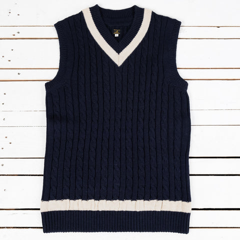 Cricket Vest Navy