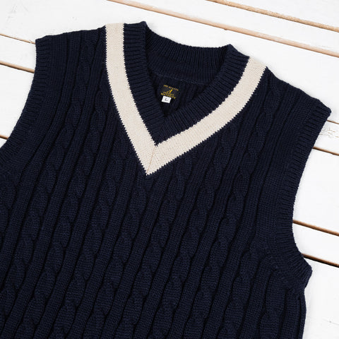 Cricket Vest Navy