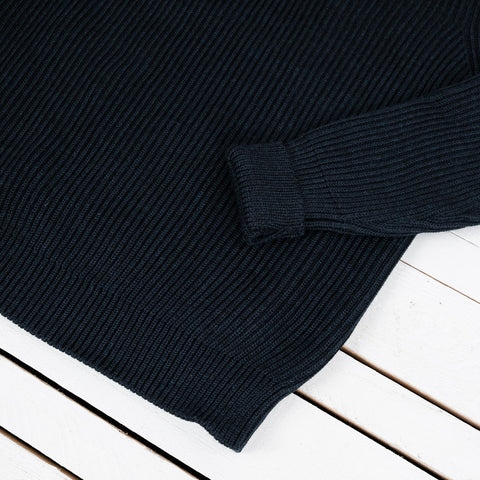 Navy Half-Zip Dark Indigo