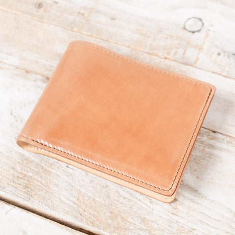 Longshore Coin Wallet Shinki Shell Cordovan Tan