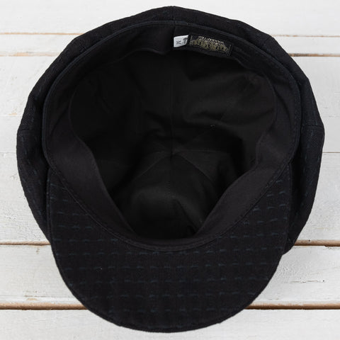 Sashiko 15,5 oz. Black Denim Casquette