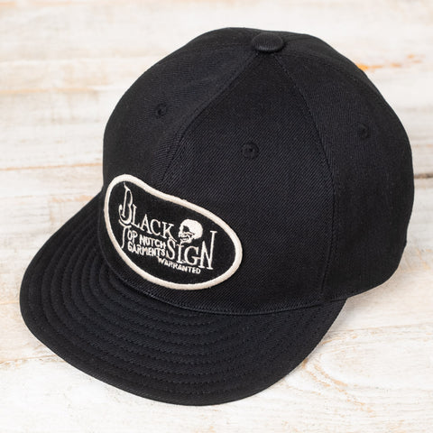 15oz. Black Denim Trucker Cap