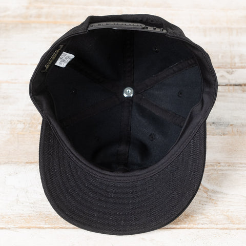 15oz. Black Denim Trucker Cap