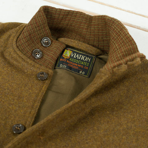 Aviation Associates Wool A-1 Jacket Olive