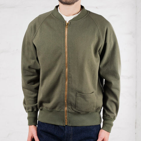 C-2 Type Heavy Cotton Jersey Olive