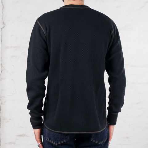 Thermal Plain T-Shirt Black