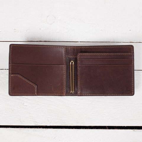 Leather Wallet Brown