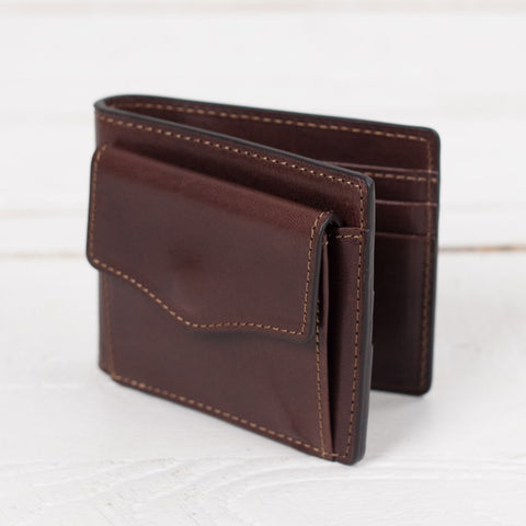 Leather Wallet Brown