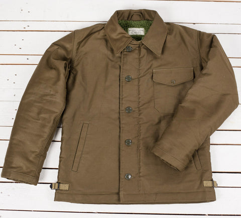 A-2 Deck Jacket Jungle Cloth Olive