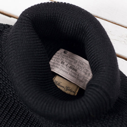 William Gibson Sweaters, Wool, Turtle Neck, Black