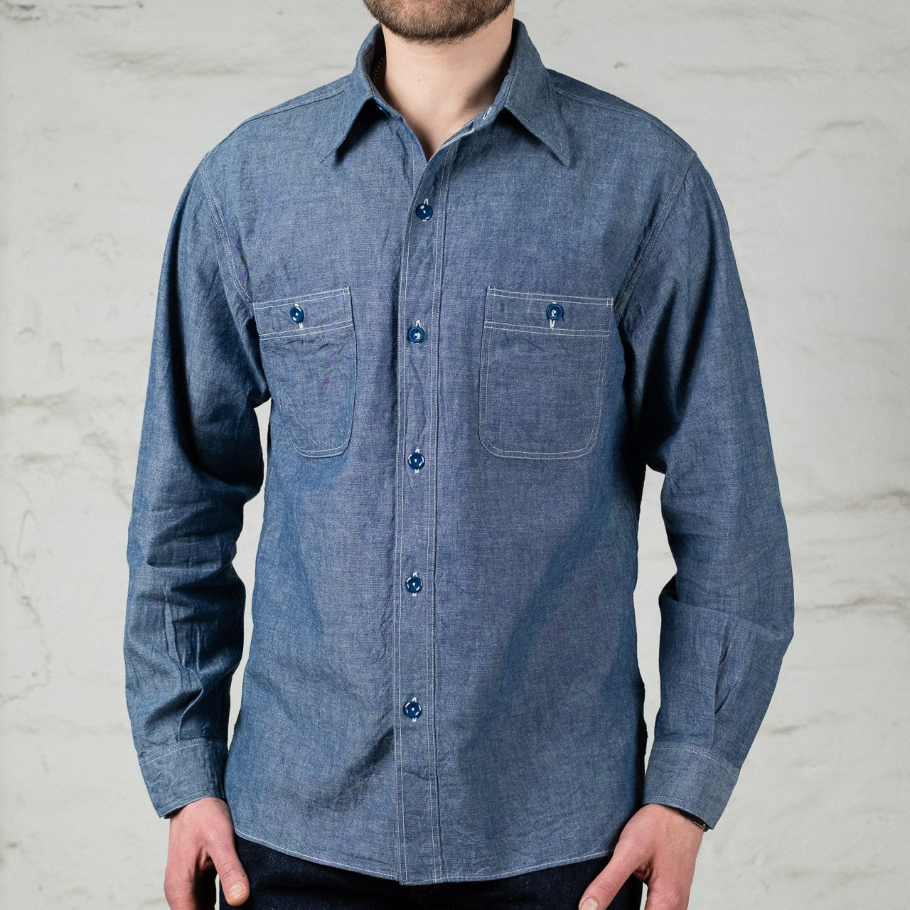 Chambray work shirt