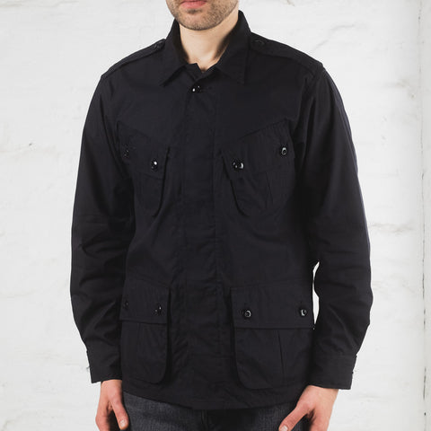 William Gibson Combat Tropical Jacket Black