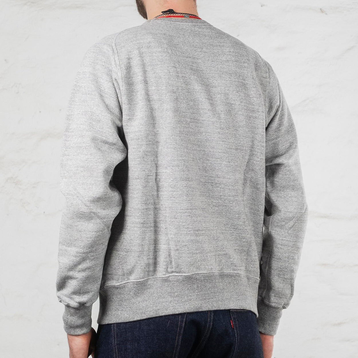 Freedom Sleeve Sweat Shirt Gray Heather