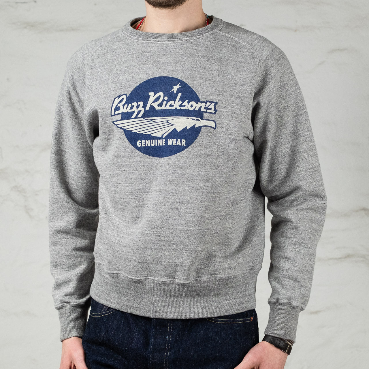 Freedom Sleeve Sweatshirt Logo Gray Heather