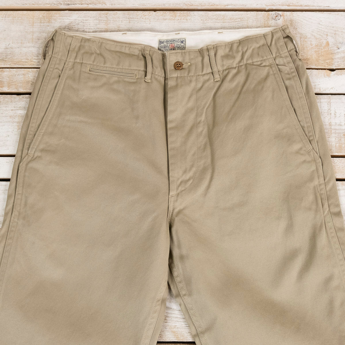 BR40025 Original Spec. Khaki chinos