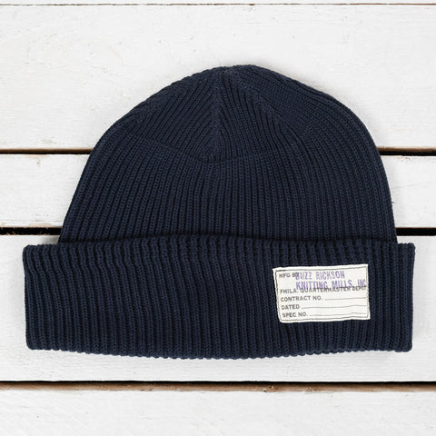 Watch Cap Cotton Navy