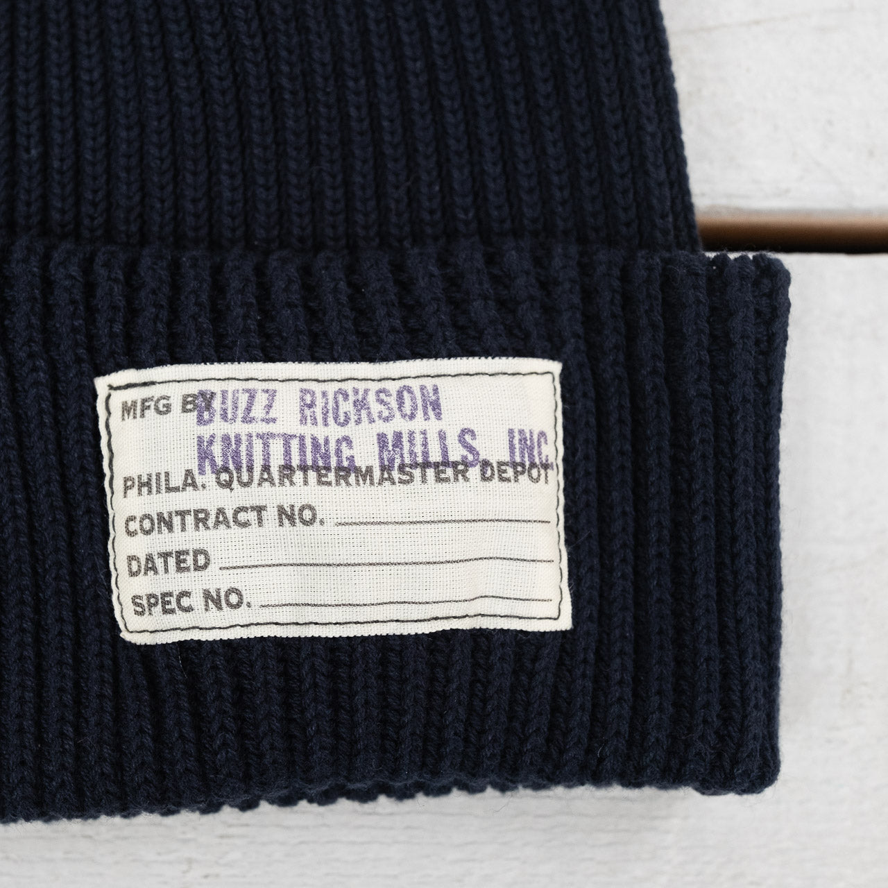 Watch Cap Cotton Navy