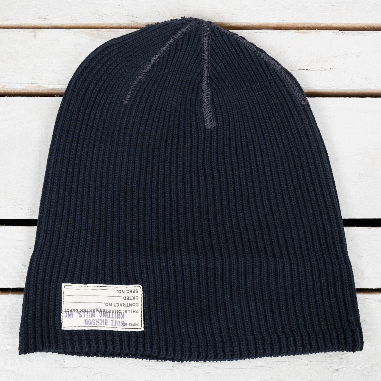 Watch Cap Cotton Navy