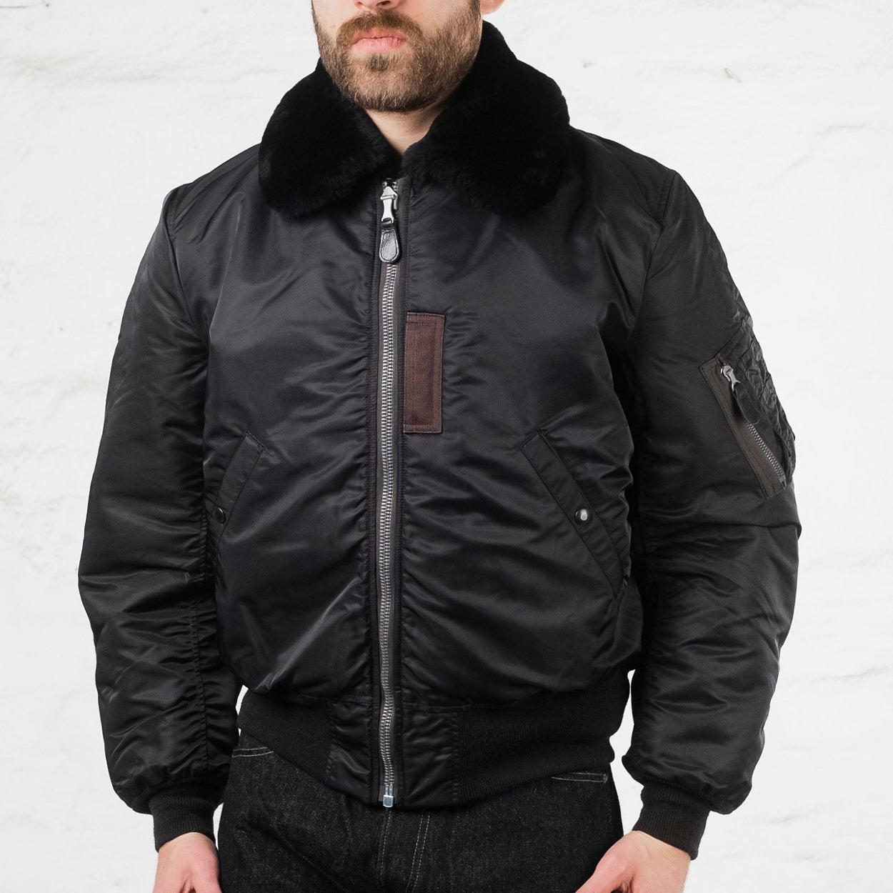 William Gibson B-15C Jacket Black