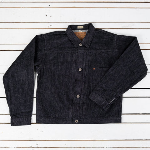 William Gibson WWII Black Denim Blouse