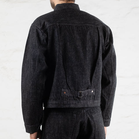 William Gibson WWII Black Denim Blouse