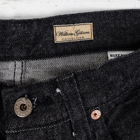 William Gibson WWII Black Denim Waist Overalls