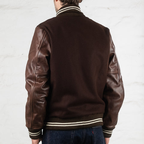 Varsity Jacke Brown