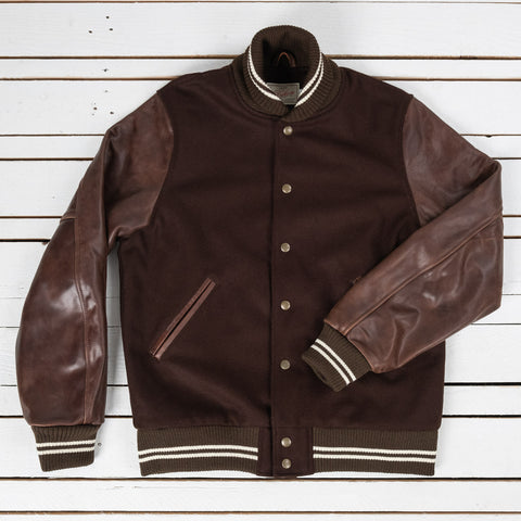 Varsity Jacke Brown