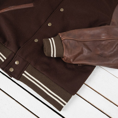 Varsity Jacke Brown