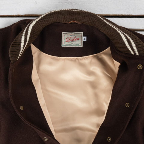 Varsity Jacke Brown