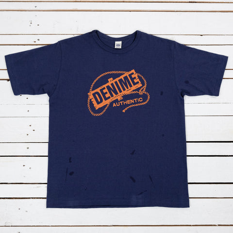 Crew Neck Tee Navy