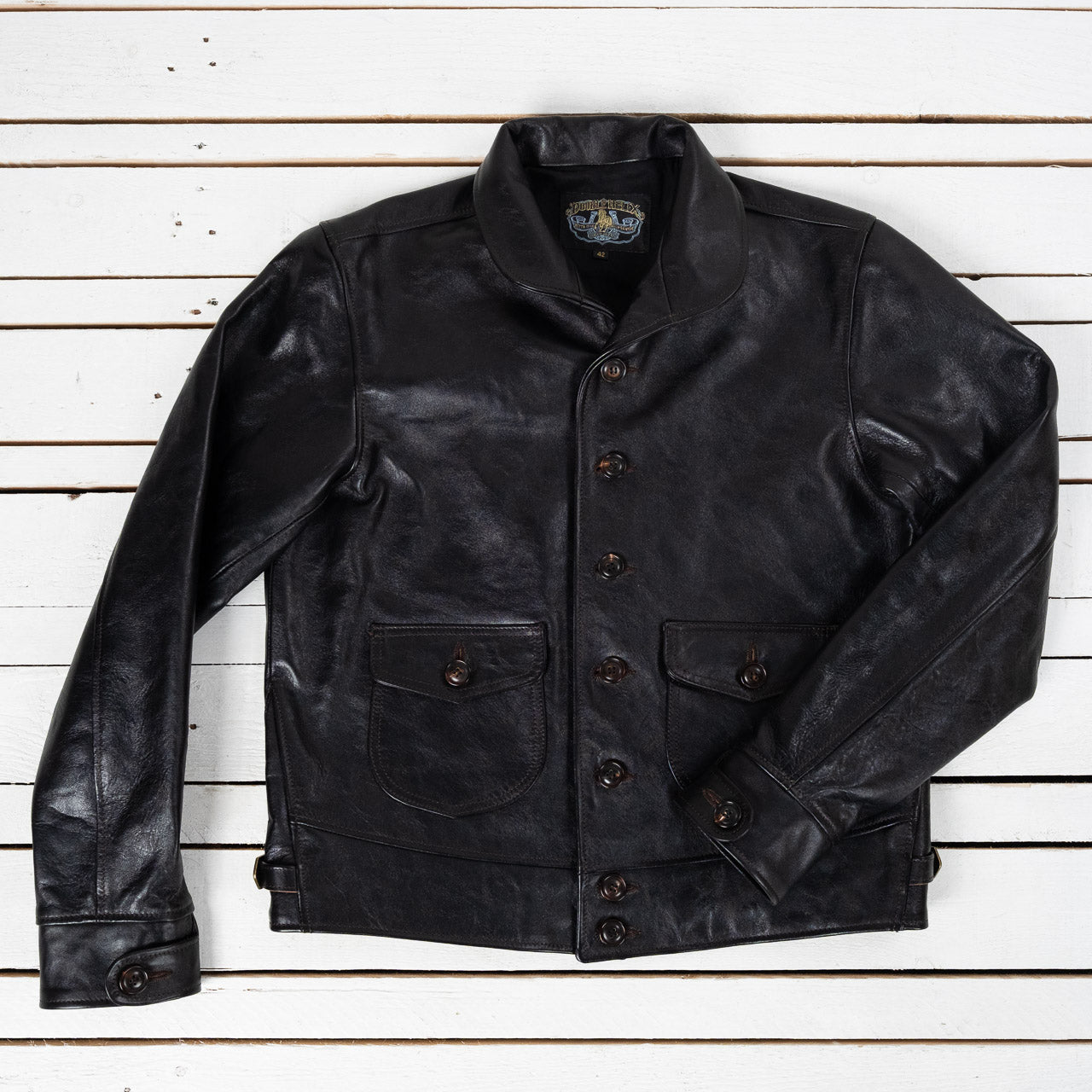 Horsehide jacket "Classic 1920s" Black