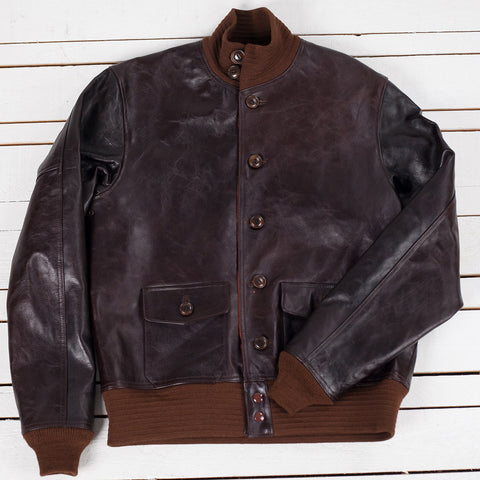 A-1 Flight Jacket Seal Brown