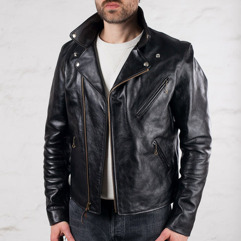 Pferdelederjacke „Deviant“ Schwarz