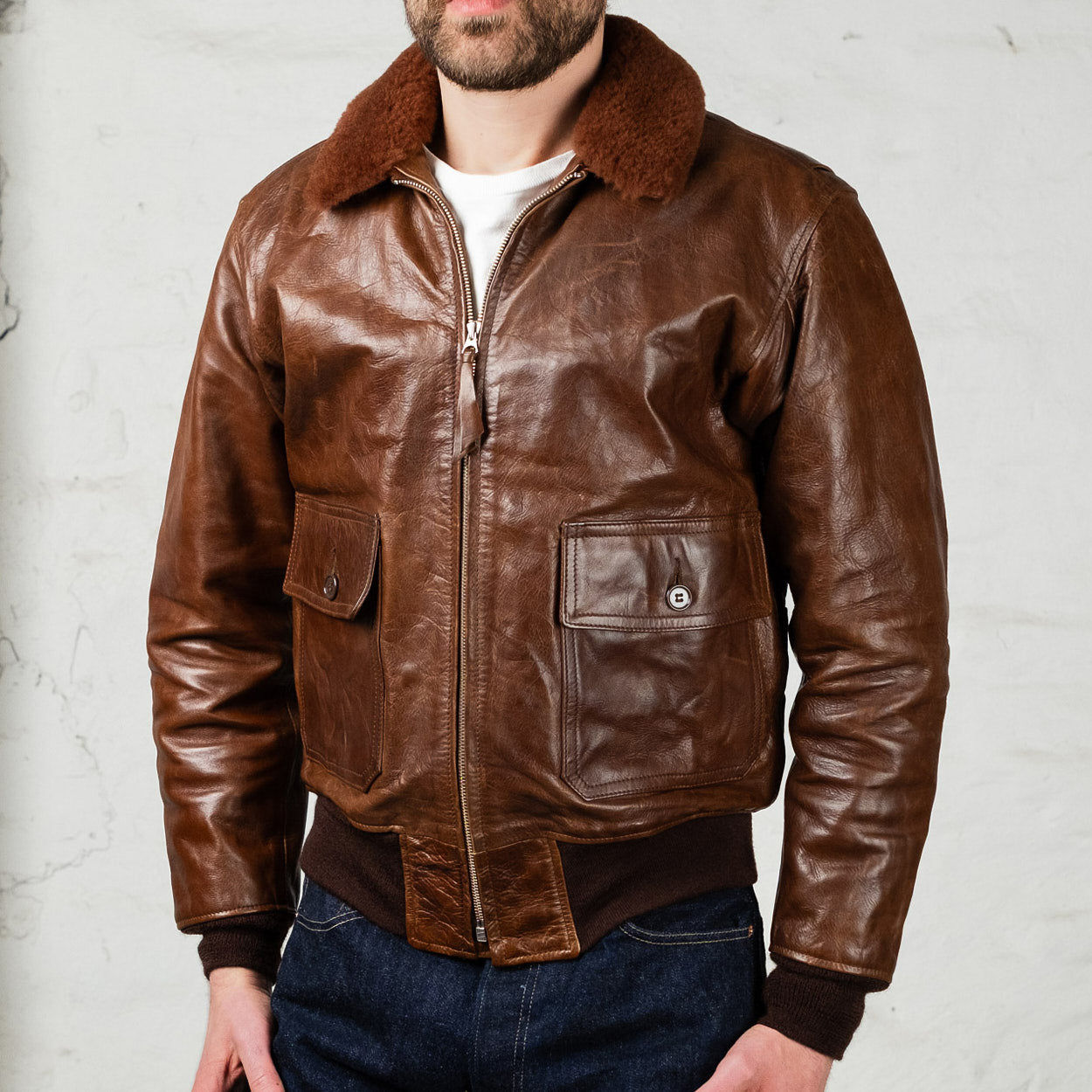 G-1 ELMC US Navy Horsehide Jacket 