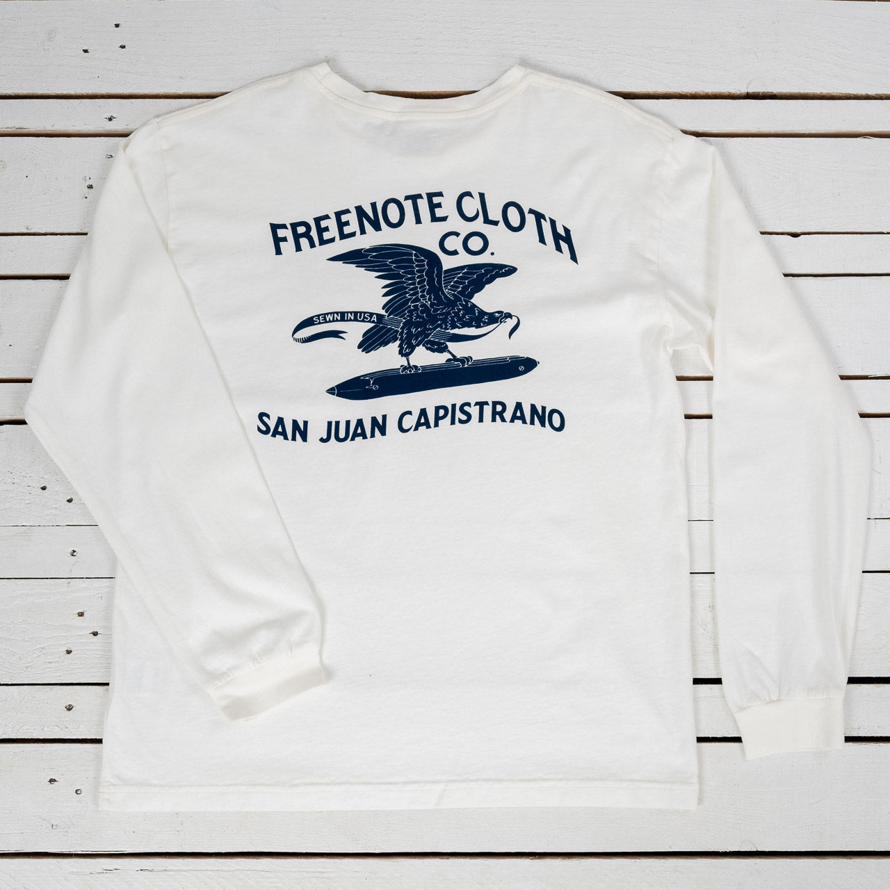 9 oz. Longsleeve Eagle Off White