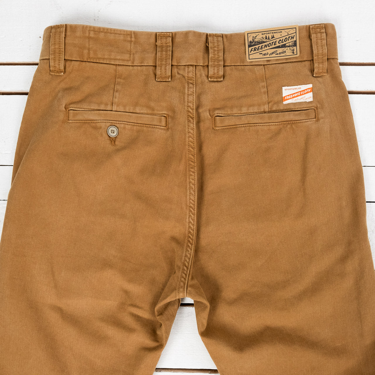 Deck Pant 14 oz. Slub Tan