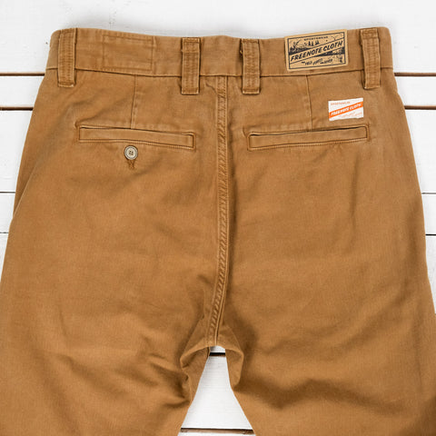 Deck Pant 14 oz. Slub Tan