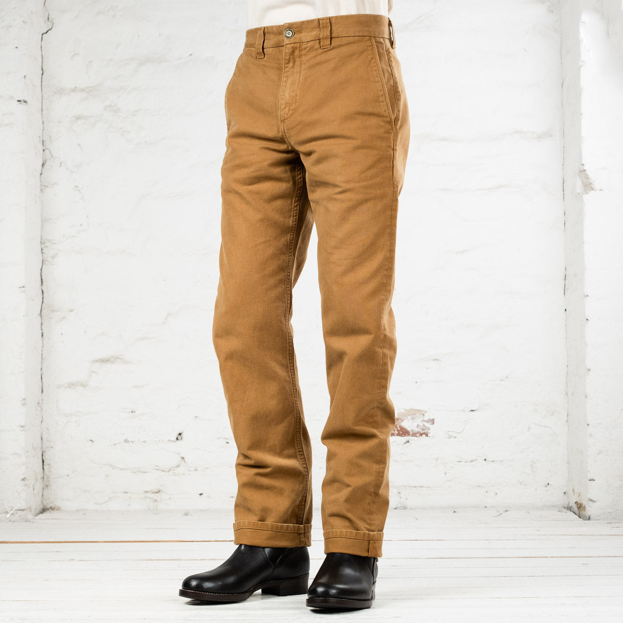 Deck Pant 14 oz. Slub Tan