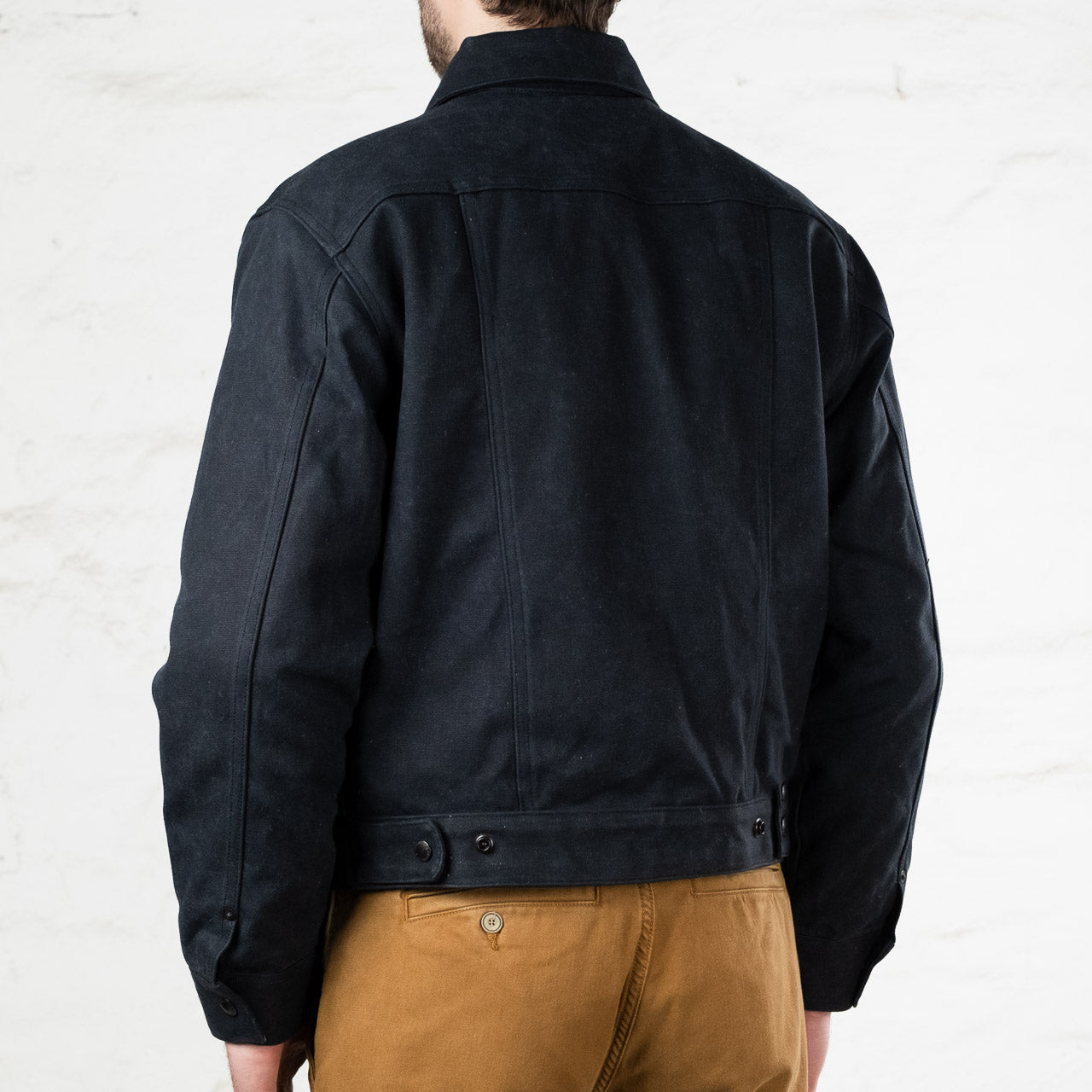 Faro Jacket 20 oz. Waxed Canvas Black 