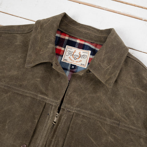 Faro Jacket 20 oz. Waxed Canvas Tobacco 