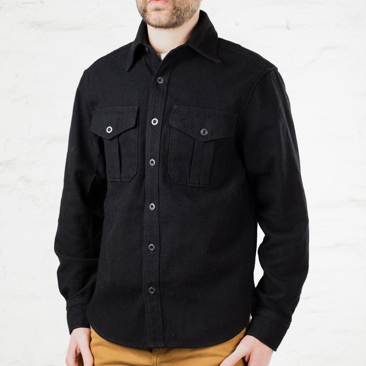 Kamas Wool Plaid Black