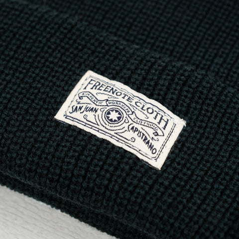 Merino Beanie Green